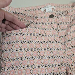 89th + Madison Medallion Print Pants Pink Black Size 8
